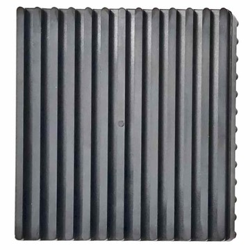 TRENY 橡膠止滑抗震墊  中(10 x 10 x 1cm)  方型  2個