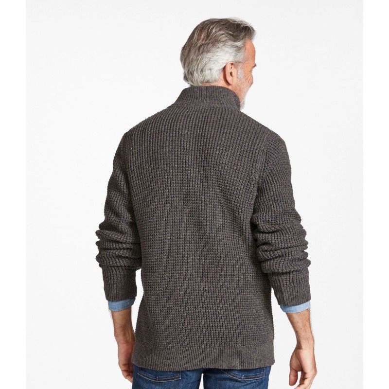 公式》セーター/メンズ/White/オーガニック・コットン・セーター、クォータージップ/Men's Organic Cotton Sweater,  Quarter-Zip/M/L.L.Bean（エルエルビーン） | LINEブランドカタログ