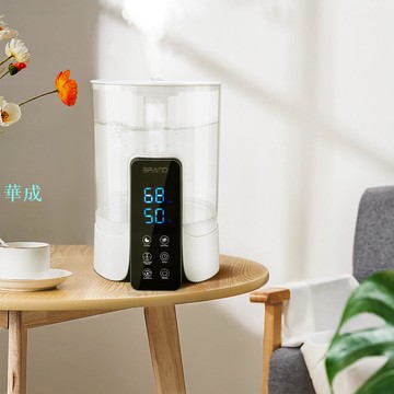 大型暖噴霧加濕器靜音家用用品臥室靜音 6L 大容量 6L 紫外線殺菌