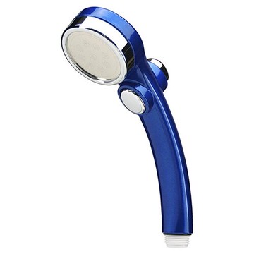 【日本代購】 GAONA 淋浴蓮蓬頭 花灑 舒適柔和型 GA - FC 021 - 深藍色