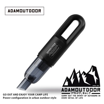 ADAMOUTDOOR｜充電式無線吸塵器 (黑) ADVC-PORT02(BK) 車用吸塵器