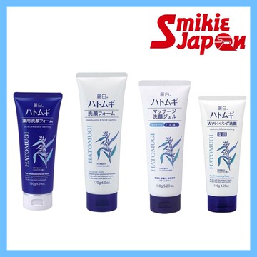 日本直銷 熊野油脂Reihaku Hatomugi洗面奶 170g用雙重潔面泡沫 130g用洗面奶 130g 按摩洗面奶