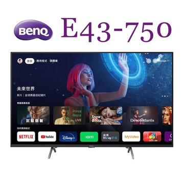 43吋 4K量子點Google TV液晶電視 ( E43-750 ) ★不含安裝-