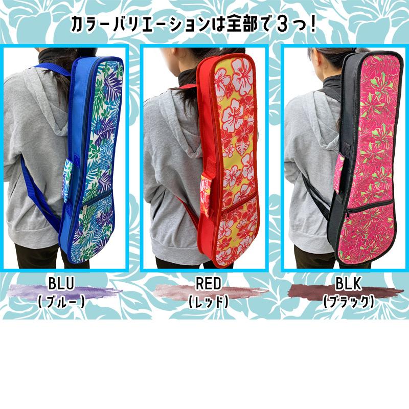 オルカス コンサートウクレレ用 花柄ソフトケース ORCAS CONCERT UKULELE CASE Flower OUFL-2