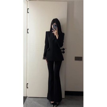 氣質西服外套時尚套裝褲2025秋季新款早秋今年流行西裝兩件套女裝