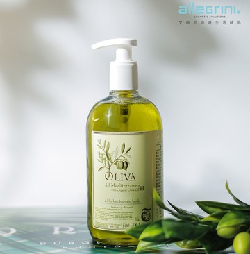 艾格尼Allegrini Oliva 地中海橄欖髮膚清潔露 500ml-2入組