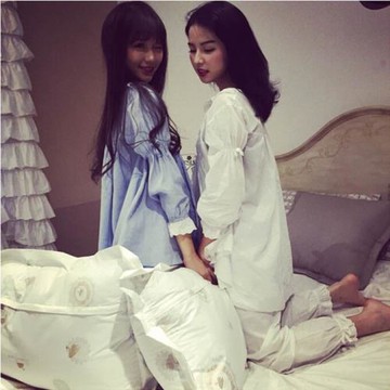 棉布睡衣清新韓版純棉女秋冬長袖甜美可愛家居服布料春秋公主套裝