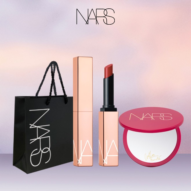 夏日甜妹首選【NARS】LINE禮物獨家🔥水光唇膏限定組✨ 射手座的限定生日禮物🎁透茶紅棕色ARAGON❤小紅書熱賣色(水潤口紅/潤唇膏) 聖誕禮物首選🎄交換禮物推薦🎁