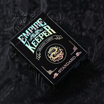 Empire Keeper彩色龍牌紙牌魔術進口近景花切收藏 單車撲克牌