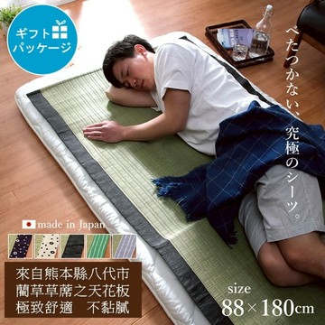 下殺1390 IKEHIKO日本池彥 熊本八代草蓆/涼墊/藺草涼蓆/寢具 26Jan001