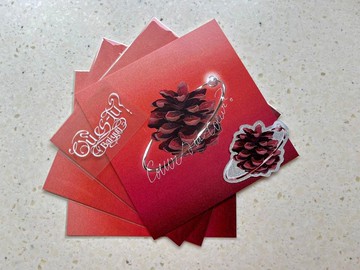 台法歌手Bai yun - 專輯Où es-tu ? - 明信片+貼紙套組