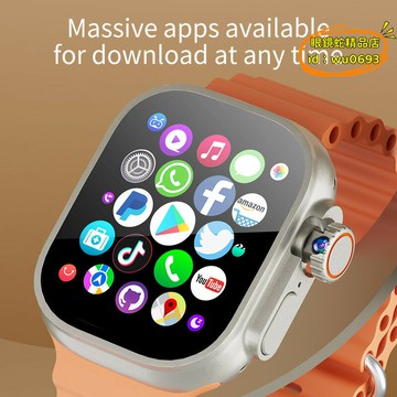 （萬人好評回購）（2025爆款）【優選】版海外版本 dw100智能手錶華強北蜂窩版ultra和順成5g全網通