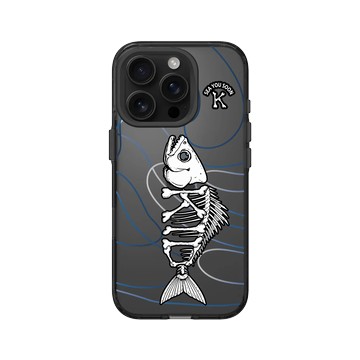 iPhone 16 Pro Clear (相機按鈕) 酷墨灰 - KID - 魚骨KID