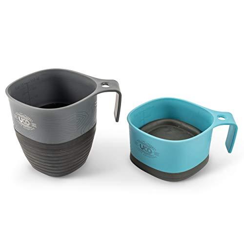 UCO Collapsible Cup for Hiking, Backpacking, and Camping, 2-Pack, Classic B＿並行輸入品