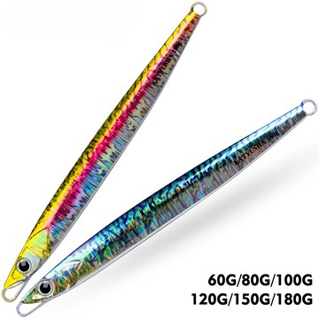 【TTFF】深海船釣大鐵板 長條速沉遠投路亞鐵板 60-180g夜光海釣鐵板鉛魚路亞假餌漁具現貨批發