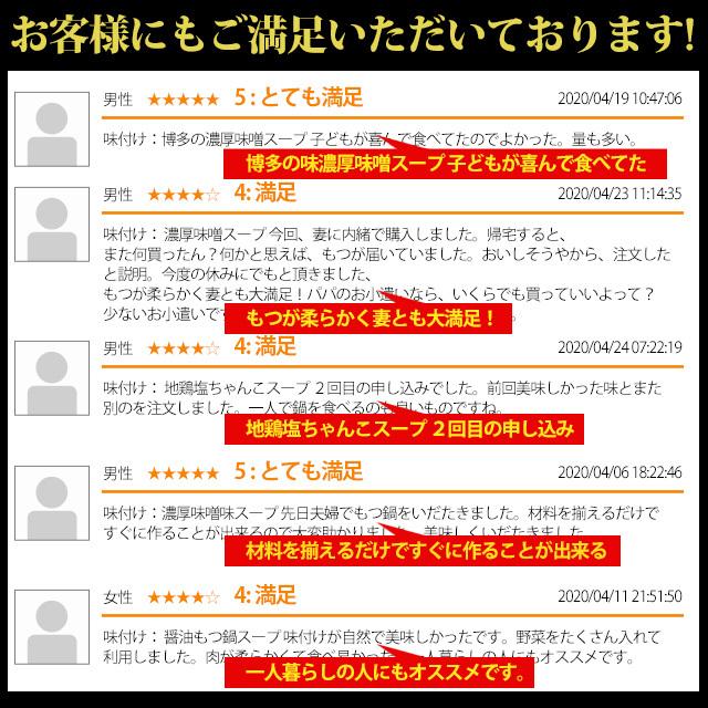 もつ鍋 セット 送料無料 4人前  選べる3種類のスープ 味噌 白味噌 醤油鍋 キムチ鍋 豆乳鍋 paypay Tポイント消化