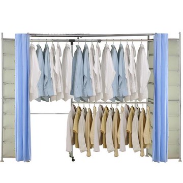 巴塞隆納─AH-33伸縮衣櫥(附16個PP抽屜)