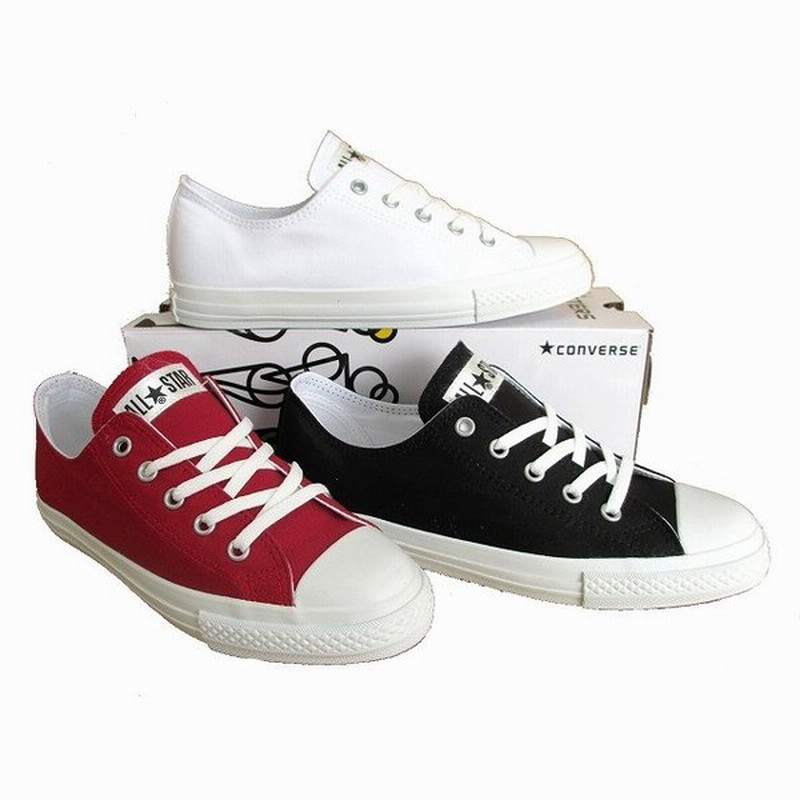 コンバース オールスター 限定モデル Converse オールスター S カラーズ Ox ブラック レッド ホワイト Converse All Star S Colors Ox レディース スニーカー 通販 Lineポイント最大0 5 Get Lineショッピング