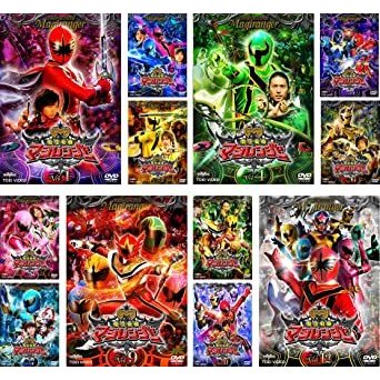 魔法戦隊マジレンジャー DVD 全12巻セット （レンタルアップ品）