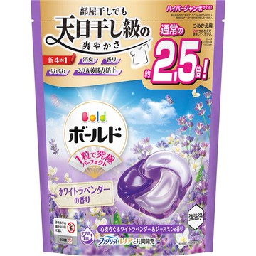 P&G_Bold新3衣物柔軟4D洗衣膠球薰衣草27P補