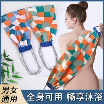 💥臺灣有貨💥免運💥強力新款搓澡巾家用長條粗砂搓背巾洗澡搓澡巾加寬加長背部搓澡 HFOP