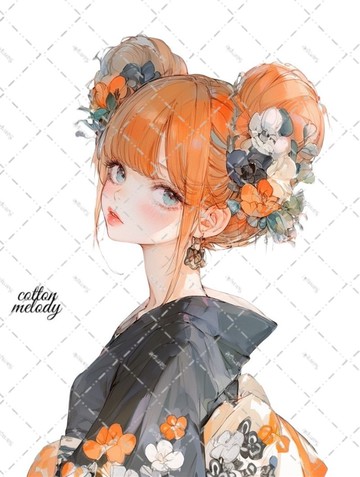 原創貼紙 no.6753 人物貼紙 原創貼紙 人物貼紙 女孩貼紙 原創人物貼紙