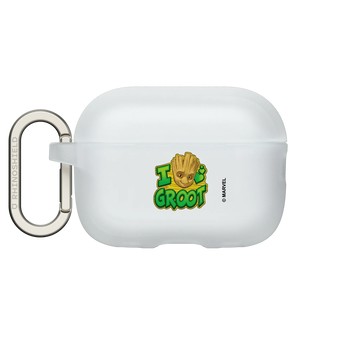 AirPods Pro 2 AirPods Case 透明 - 迪士尼-漫威 Marvel - 格魯特-我是格魯特