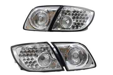 大禾自動車 LED 晶鑽 後燈 尾燈 4件組 適用 MAZDA 3 5D 馬3 5門 03-09