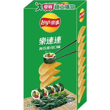 樂事海苔壽司味洋芋片經濟包166G【愛買】