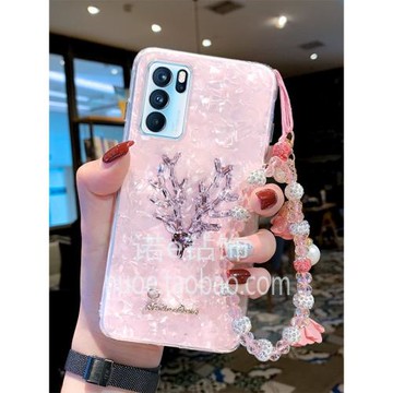 適用于opporeno6手機殼新款個性創意reno6pro潮牌女款reno6pro+網紅防摔