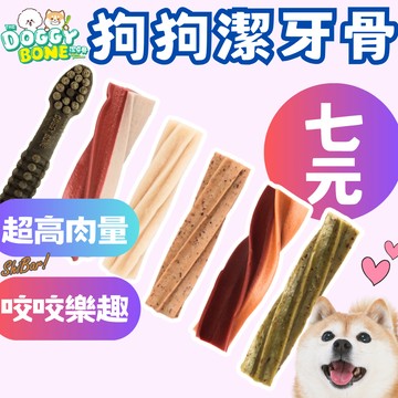 （多口味❤️好吃）Doggy Bone 狗潔牙骨 狗零食 口腔清新 狗耐咬零食 寵物零食 高雄寵物店
