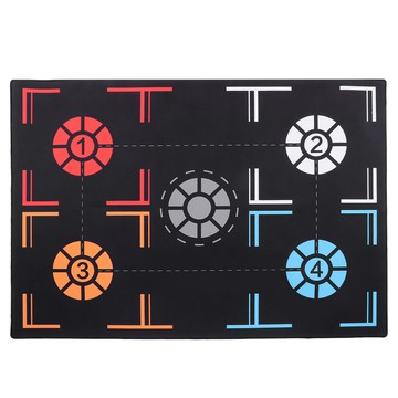 【waroom01】籃球腳步訓練墊防滑運球靜音運動輔助道具76x106.7x0.2cm