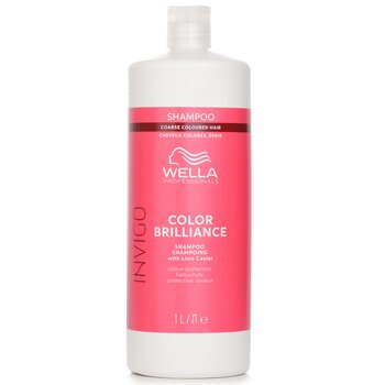 Wella 威娜 Invigo Color Brilliance 鎖色洗髮露(手指檸檬成分，適合粗濃髮質) 1000ml-護色洗髮精