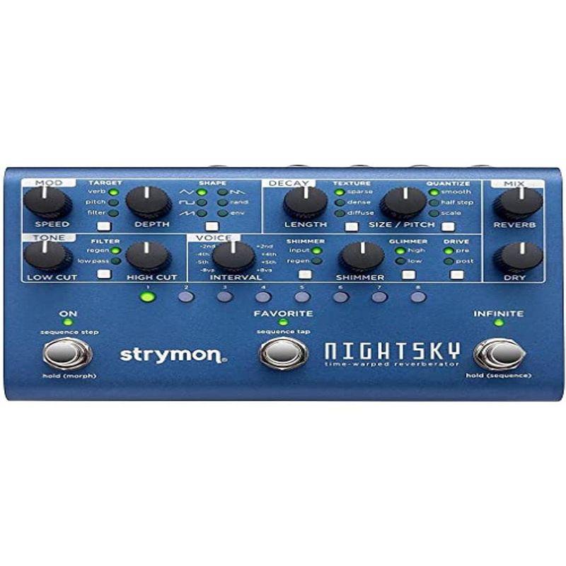 Strymon 「NIGHTSKY」シンセシス・リバーブ・マシーン 国内正規品