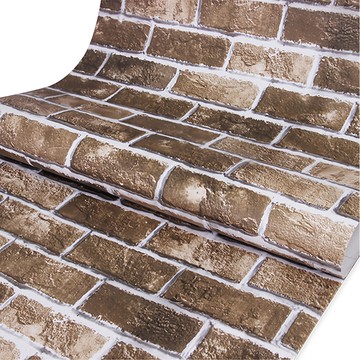 WA Wall Art 仿真立體 防水自黏壁紙  300 x 60cm  黏土磚