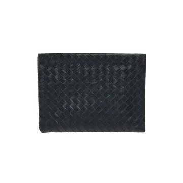 BOTTEGA VENETA 607479 經典皮革編織手拿包拉鍊公文包萬用包
