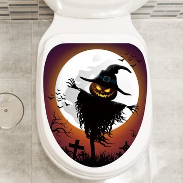 【MR.ZAKKA】創意萬用裝飾貼紙-萬聖節主題 暗黑萬聖夜 D款 居家布置 DIY可移式壁貼 無痕壁貼 牆貼