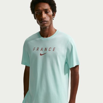 NIKE FFF M NK WORDMARK TEE 男足球短袖 世界盃 法國隊-IH2183393