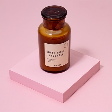 【WUZ屋子】英國 MAEGEN Alchemist 蠟燭- 甜羅勒 & 黃瓜