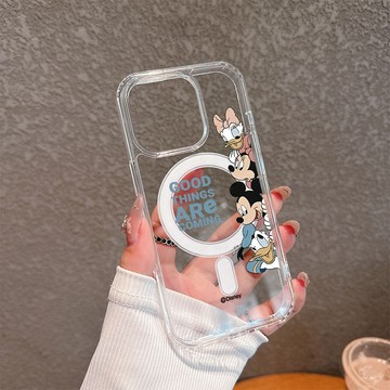 迪士尼 iphone 16 適用於iPhone11 12 13 14 15 16 ProMax 蘋果 磁吸 防摔 手機殼
