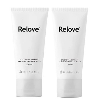 【二入組】RELOVE金盞花萃取低敏私密潔淨凝露120ml