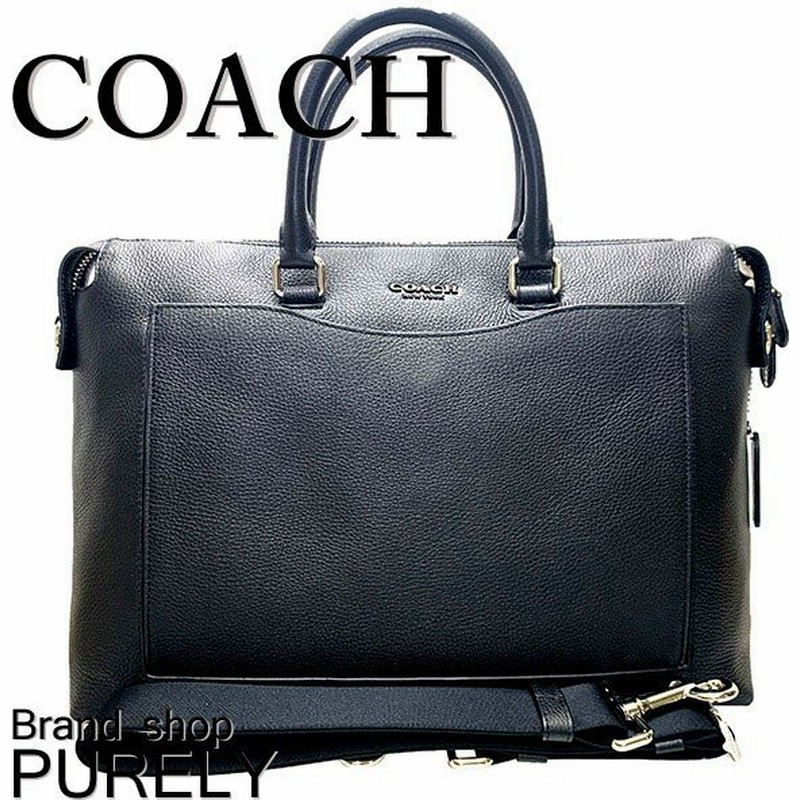 コーチ バッグ メンズ 全品ポイント2倍 Coach ブリーフケース レザー ポケット ブリーフ ビジネスバッグ 954 Niblk ブラック 通販 Lineポイント最大0 5 Get Lineショッピング