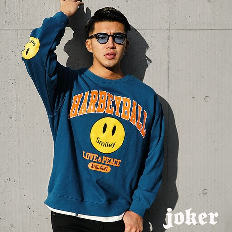 オーバーサイズ トレーナー メンズ 長袖 柄 おしゃれ ゆったり 大きいサイズ Ll Xl アメカジ スウェット スポーティー スポーツ トップス カレッジロゴ 通販 Lineポイント最大0 5 Get Lineショッピング