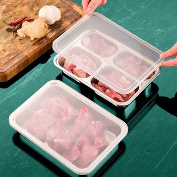 美樂美事 鮮翠304密封餐盒四格