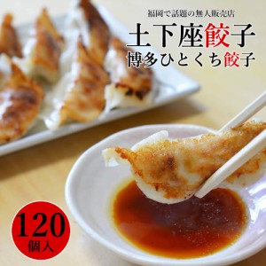 土下座餃子 博多ひとくち餃子 120個 (20個×6パック) 送料無料 食品ランキング1位受賞 餃子 ぎょうざ ギョウザ 冷凍 国産 福岡県産 博多