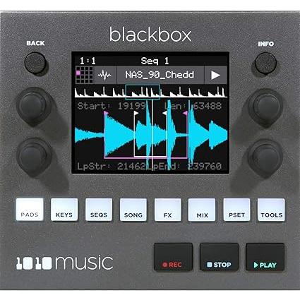 1010MUSIC サンプラー Blackbox  Compact Sampling Studio タッチスクリーン