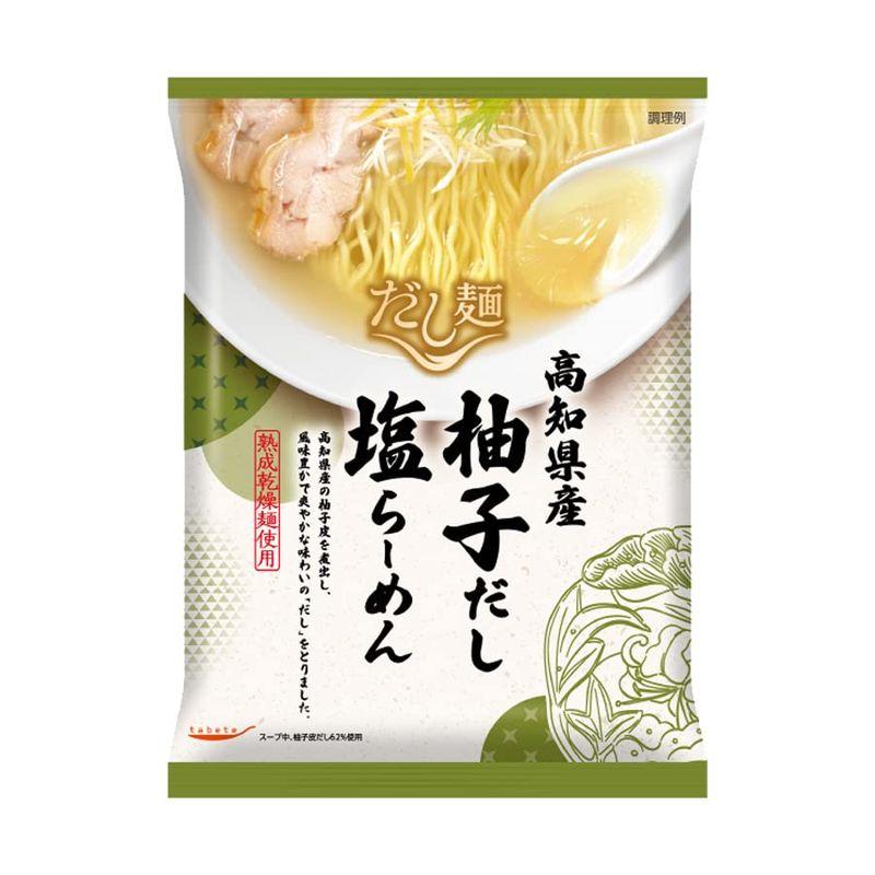 国分グループ本社 tabete だし麺 高知県産柚子だし 塩らーめん 102g×10袋