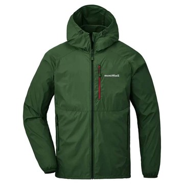├登山樂┤日本 mont-bell Wind Blast Parka 連帽風衣外套 男 #  1103322DGN 深綠色