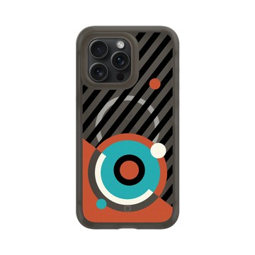 iPhone 15 Pro Max AirX 本質黑 - NASA - Helix Nebula - Bauhaus Style