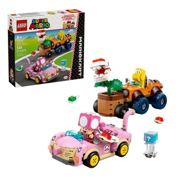 【立鉅生活館】72044 超級瑪利歐系列 瑪利歐賽車™ - 咬下去！吞食花(任天堂 MarioKart 兒童玩具 積木)